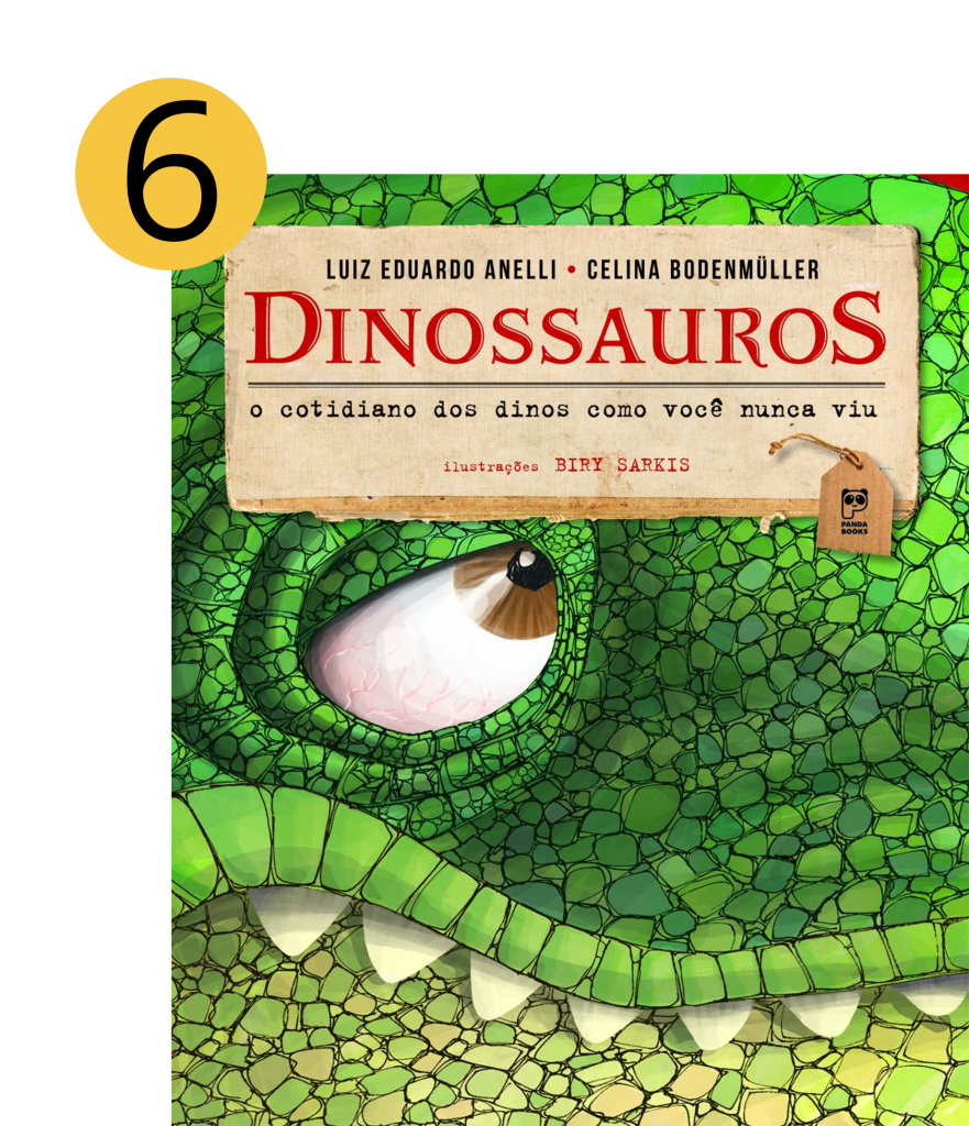 livro infantil Dinossauros - o cotidiano dos dinos como você nunca viu